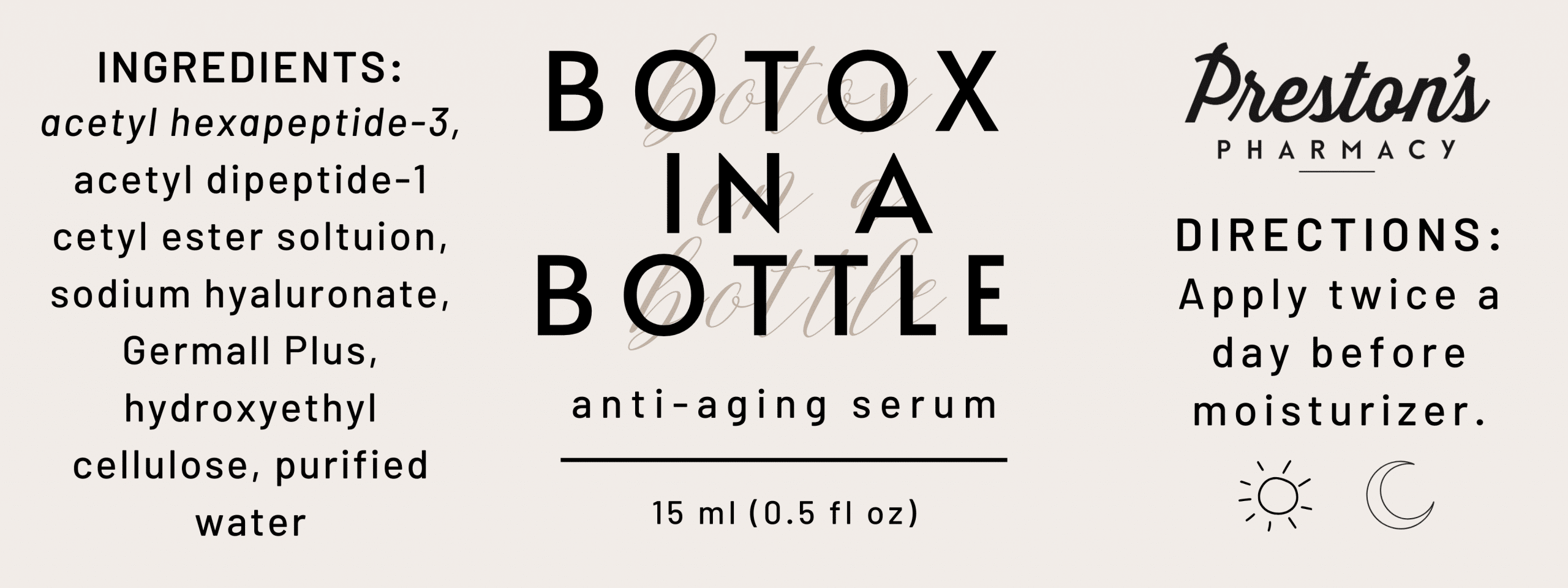 botox in a bottle